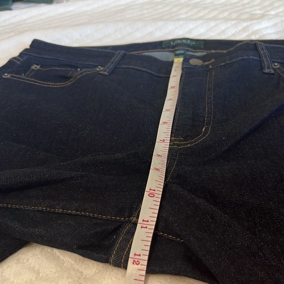 Lauren Ralph Lauren Mid Rise Straight Jeans - Picture 12 of 16